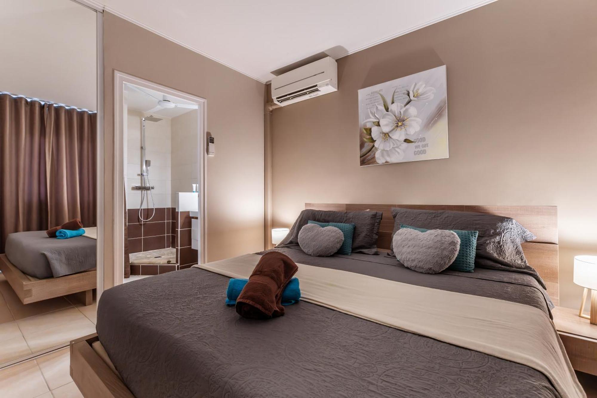 Vue Imprenable Sur Le Lagon, Appartement 1Ch 4P Baie Nettle Zewnętrze zdjęcie