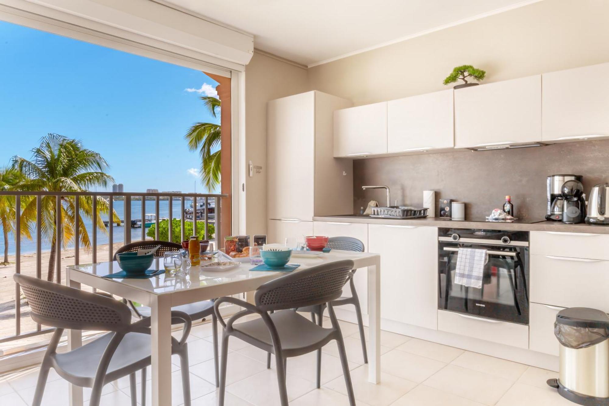 Vue Imprenable Sur Le Lagon, Appartement 1Ch 4P Baie Nettle Zewnętrze zdjęcie