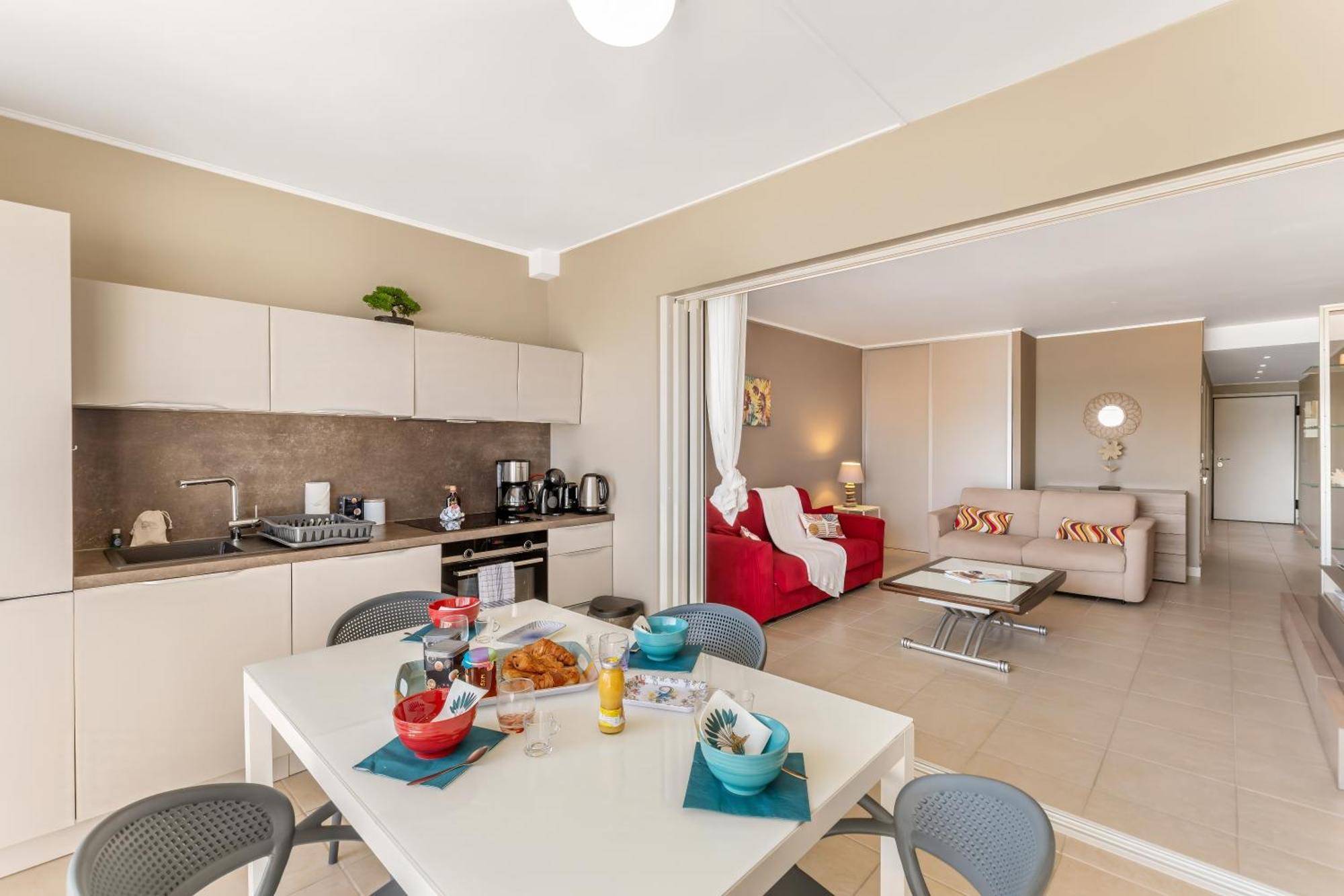 Vue Imprenable Sur Le Lagon, Appartement 1Ch 4P Baie Nettle Zewnętrze zdjęcie