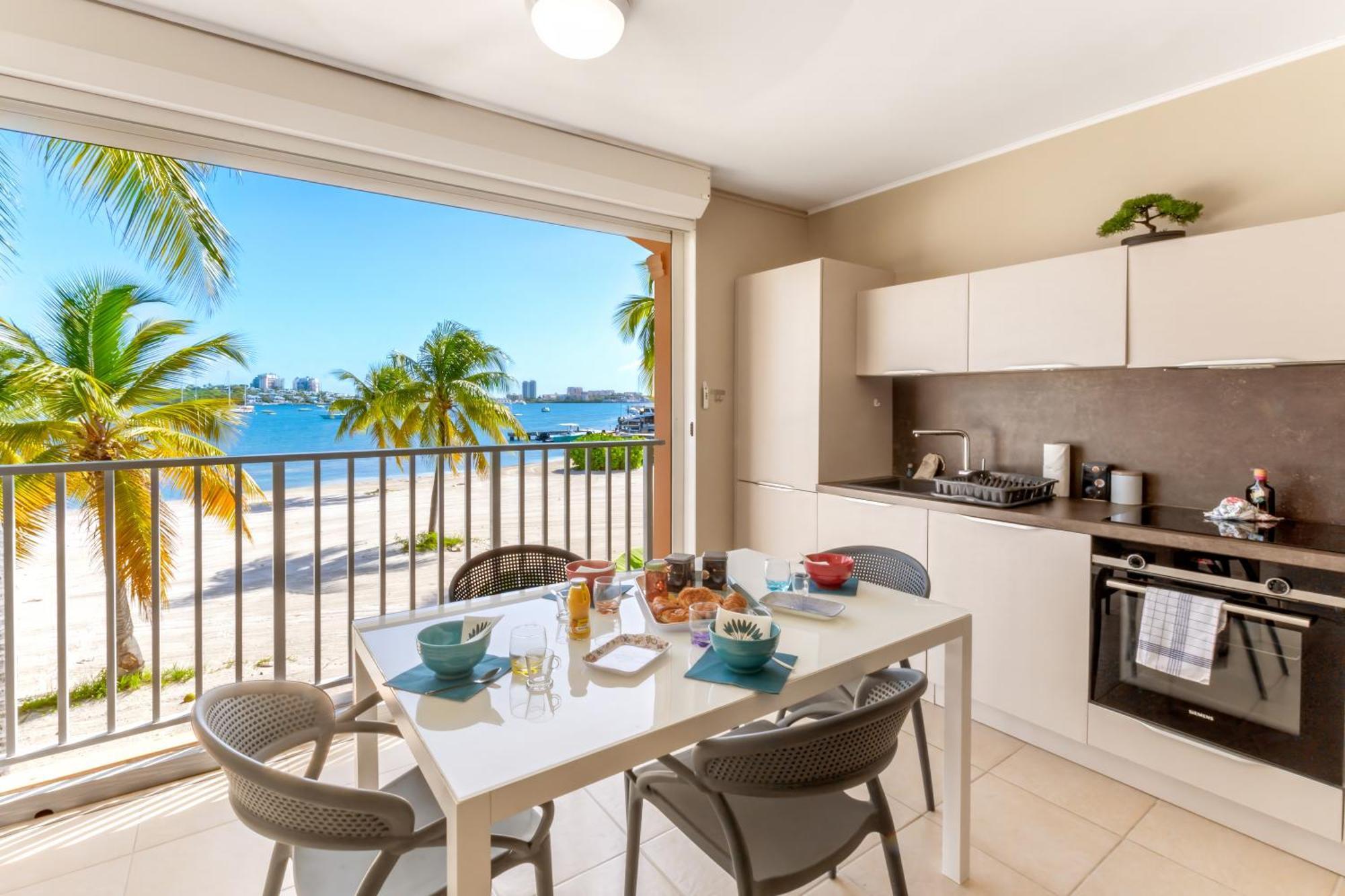 Vue Imprenable Sur Le Lagon, Appartement 1Ch 4P Baie Nettle Zewnętrze zdjęcie
